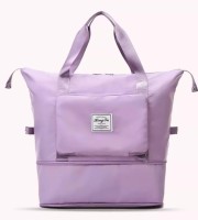 Super Large Capacity Folding Bag Travel Bags ( Lite purple color)