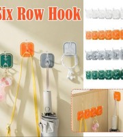 Six Row Hook ( 18 pcs )