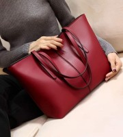 Luxury Hand bag ( Merun )