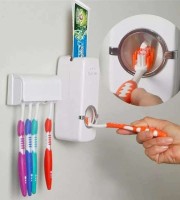 Automatic Toothpaste Dispenser With Brash Holder