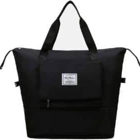 Super Large Capacity Folding Bag Travel Bags ( Black color )
