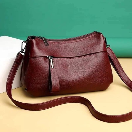 Vintage Fashion Bag ( Maroon )
