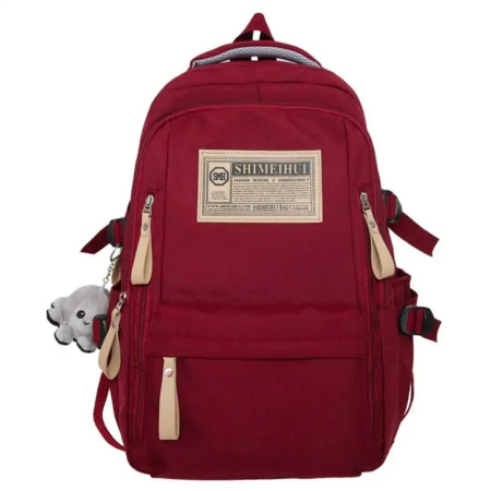 New School Bag (Merun Color)(S3)