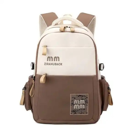 Stylish School Bag(Brown)(S4)