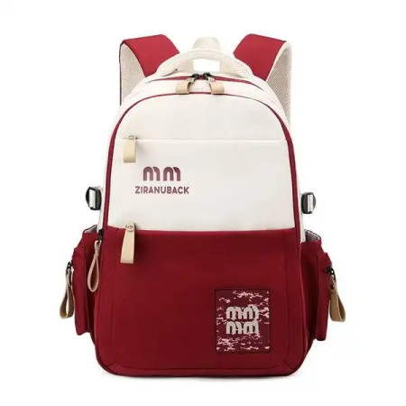 Stylish School Bag(merun)(S4)