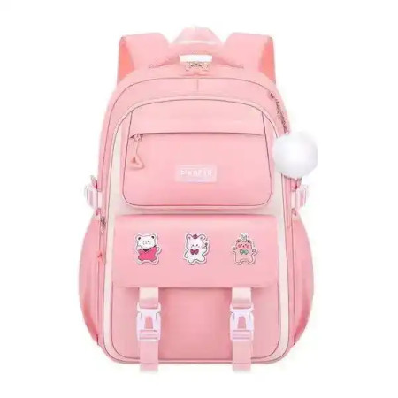 Waterproof School Book Bag (pink)(S1)