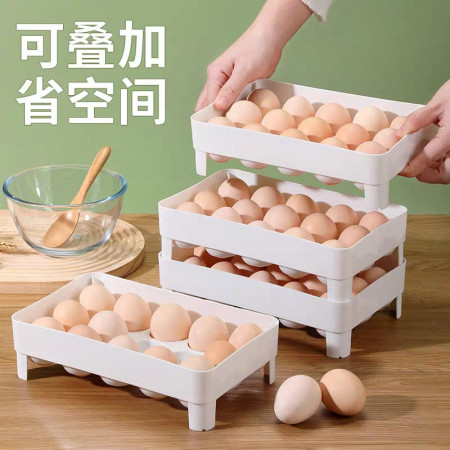 2 Layer Stackable Egg Tray